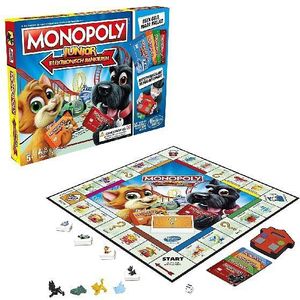 Monopoly Junior - Elektronisch Bankieren: Het klassieke spel met een eigentijdse twist! Geschikt voor jongere spelers.