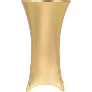 vidaXL-2-st-Tafelhoezen-stretch-60-cm-goud