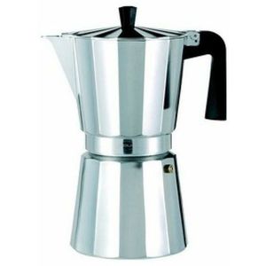 Italiaanse Koffiepot Valira VITRO 6T Zilverkleurig Aluminium