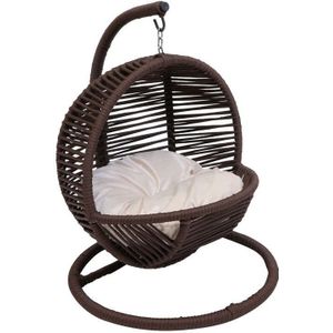 Bella Home Mini hangstoel kattenmand Simba - Bruin / Crème