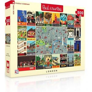 New York Puzzle Company London Collage - 500 stukjes
