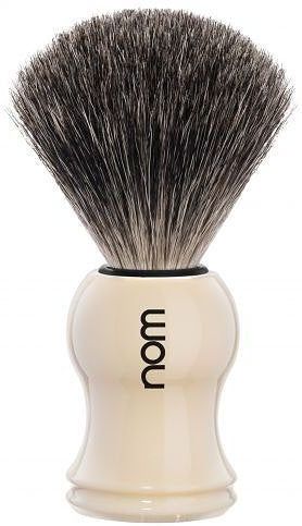 Nom scheerkwast dassenhaar crème