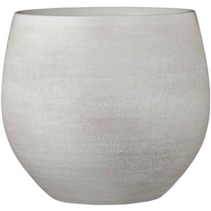 Mica Decorations douro bloempot rond off white maat in cm: 28 x 33