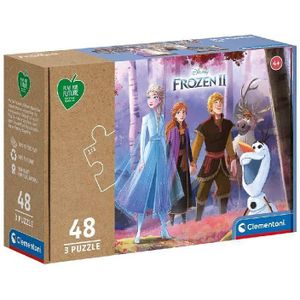Clementoni Puzzel Disney Frozen 2 3x48 Stukjes
