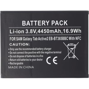 Batterij geschikt voor de Samsung Galaxy Tab Actieve batterij SM-T365, EB-BT365BBU