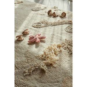 Lorena Canals Wasbaar katoen vloerkleed met accessoires - Seabed - 140x200cm