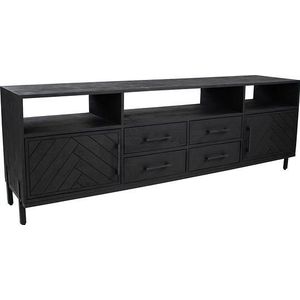 Kick TV dressoir Xavi-175cm - Zwart