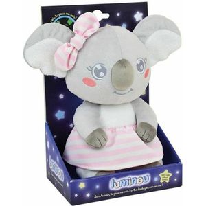 Mimi Koala Knuffel Pink Glow in the Dark - ± 22 cm - Pluche