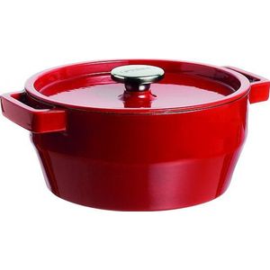 Braadpan Pyrex Slowcook Rond Rood 6