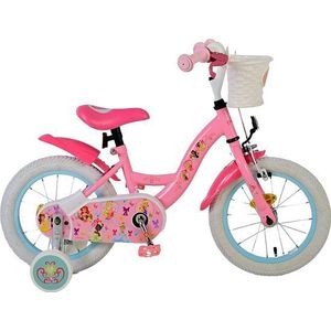 Disney Princess Kinderfiets Meisjes 14 inch Roze