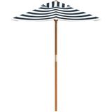 Parasol voor kinderen met houten paal 120x140 cm