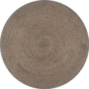 vidaXL-Vloerkleed-handgemaakt-rond-150-cm-jute-grijs