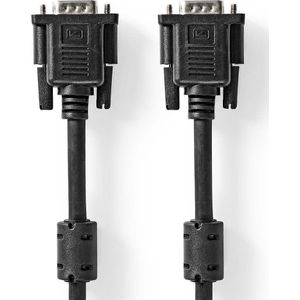 VGA-kabel | VGA male - VGA male | 5,0 m | Zwart Nedis