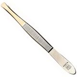 RÖR Solingen Epileer Tweezer / Pincet - 75 mm - Recht - RVS - Verguld