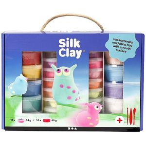 Silk Clay - Silk Clay - kleiset 18 x 14 gram 10 x 40 gram 31-delig