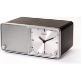 Geneva Time Wekker/bluetooth speaker - Zwart
