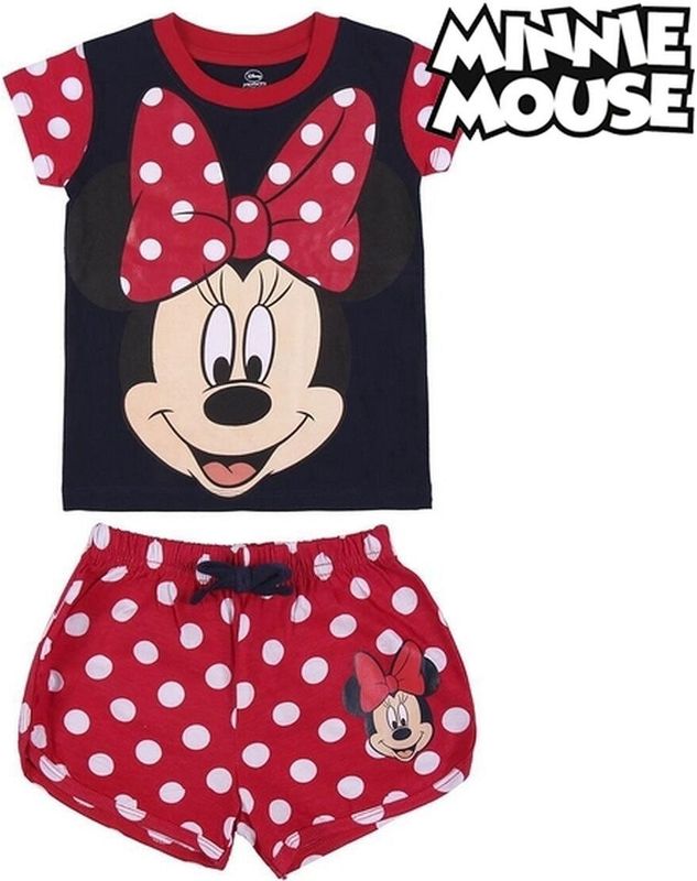 Pyjama Kinderen Minnie Mouse Rood