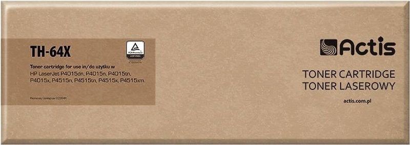 Actis TH-64X tonercartridge Compatibel Zwart 1 stuk(s)