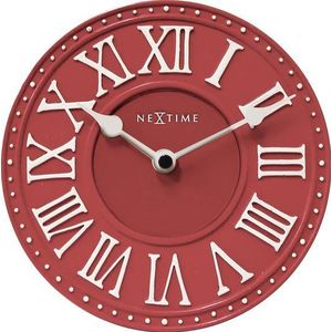 Nextime tafelklok London Table - Kleur - Rood