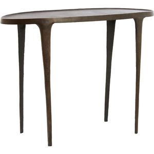 Light & Living Sidetable Arica - 110cm - Donkerbruin