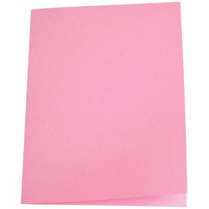 Pergamy dossiermap roze, pak van 100