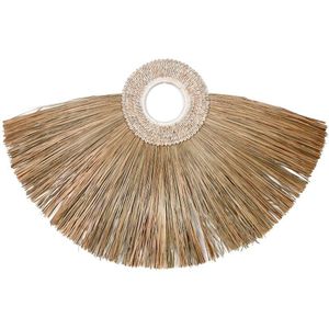 Muurhanger Raffia Waaier Naturel Zeegras