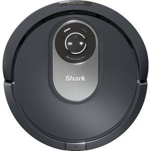 Shark AI Laser Robotstofzuiger - Automatisch Laadstation - Krachtig Tegen Huisdierharen - Mobiele App - Zakloos - RV2001EU