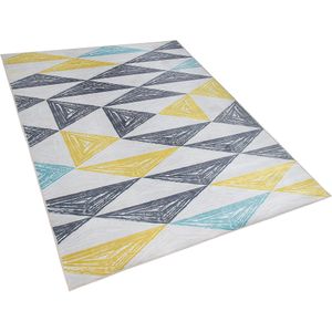 KALEN - Laagpolig Vloerkleed - Multicolor - 160 X 230 cm - Polyester