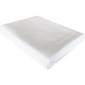 Tuur® Dekbedovertrek 140x200 100% Biokatoen - Classic White - GOTS-gecertificeerd - Met flessenhals insteek