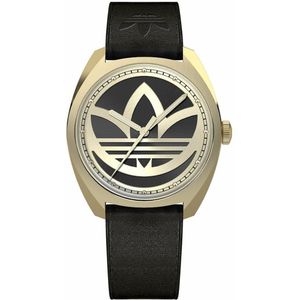 Adidas Originals Edition One AOFH22512 Horloge - Leer - Zwart - Ø 39 mm