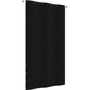 VidaXL Balkonscherm 120x240 cm oxford stof zwart