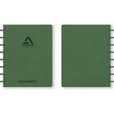 Schrift adoc business a5 lijn 144pag 90gr groen | 10 stuks