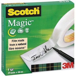Scotch plakband Magic  Tape ft 25 mm x 66 m