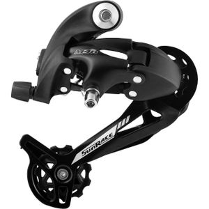 Achterderailleur 7/8-speed Sunrace M41 met lange kooi - directe montage - zwart