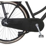 Cortina Kettingkast lakdoek U4 jet zwart mat 3v zw strip