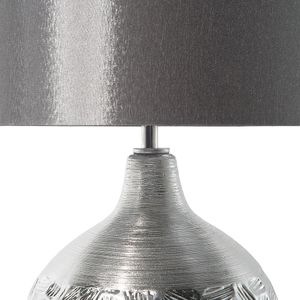 Beliani YAKIMA  - Tafellamp - Grijs - Porselein