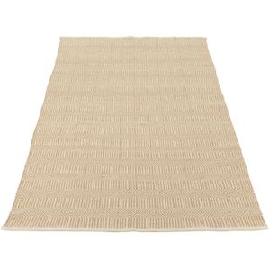 J-line tapijt Ibiza Outdoor - polyester - naturel/wit - small