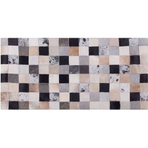 Beliani RIZE - Laagpolig vloerkleed - Multicolor - 80 x 150 cm - Leer