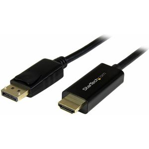 DisplayPort naar HDMI Kabel Startech DP2HDMM2MB (2 m) Zwart