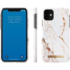 iDeal of Sweden Telefoonhoes - Backcover - iPhone 11 Hoesje - Wit/Goud