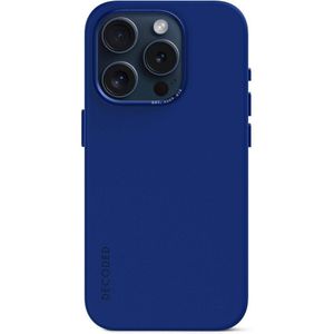 Decoded Silicone Backcover Apple iPhone 15 Pro Max Galactic Blue