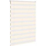 Zebra Blind 105x150cm stofbreedte 100,9cm polyester marmerbeige