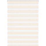 Zebra Blind 105x150cm stofbreedte 100,9cm polyester marmerbeige