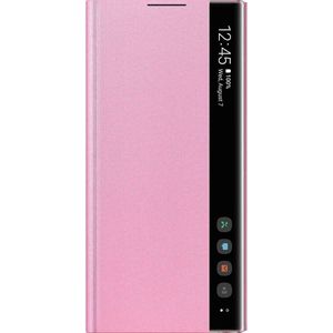 Galaxy Note10 (5G) Clear View Cover roze EF-ZN970CPEGWW