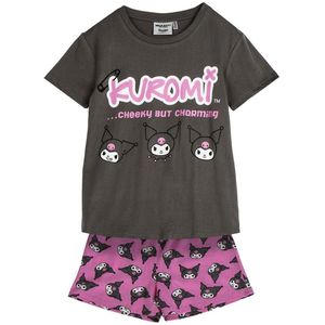 Zomerpyjama Hello Kitty Donker grijs