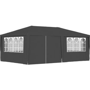 vidaXL-Partytent-met-zijwanden-professioneel-90-g/m²-4x6-m-antraciet