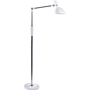 Beliani ANDROMEDA - Staande lamp - Wit - Synthetisch materiaal