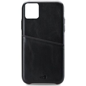 Senza Pure Leather Cover with Card Slot Apple iPhone 11 Pro Max Deep Black