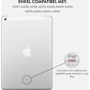 Burga Folio Case Apple iPad 10.2 - Wit Winter