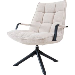 Fauteuil Dorus Arm Bouclé - Naturel